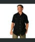 ფოტო #1 პროდუქტის Big & Tall by KingSize Short Sleeve Denim And Twill Shirt