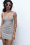 Фото #2 товара Платье облегающее ZARA Short fitted dress