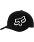 Big Boys Black, White Racing Flex 45 Flexfit Hat