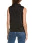 Фото #2 товара T Tahari Mockneck Top Women's Black Xs