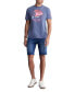 Фото #4 товара Men's Ticross Short Sleeve Graphic T-Shirt