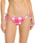 Solid & Striped The Iris Reversible String Bikini Bottom Women's Pink Xl