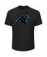 Men's Bryce Young Black Carolina Panthers Big and Tall Player Name and Number T-shirt