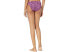 Фото #2 товара Jessica Simpson 266830 Women Snake Charmer Side Shirred Bikini Bottoms Size S