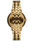 ფოტო #3 პროდუქტის Men's Legacy Slim Automatic Gold-Tone Stainless Steel Watch 42mm