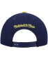 Фото #5 товара Men's Navy and Gold Indiana Pacers Hardwood Classics Team Two-Tone 2.0 Snapback Hat