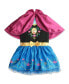 ფოტო #2 პროდუქტის Toddler Girls Frozen Princess Anna Fur Dress