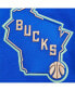 ფოტო #2 პროდუქტის Men's Royal Milwaukee Bucks 2023/24 City Edition DK Shorts
