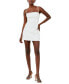 ფოტო #1 პროდუქტის Women's Embellished Square-Neck Mini Dress