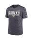 Фото #3 товара Men's Anthracite New Orleans Saints Yardline Velocity Performance T-shirt