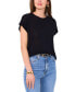 Фото #2 товара Women's Drop-Shoulder Short-Sleeve Sweater