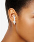 Фото #2 товара Silver Plated Ear bud Holder Earring