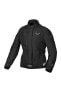 Motorradjacke Macna Nivala Schwarz Damen