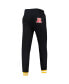 Фото #4 товара Men's Black Pittsburgh Steelers Blitz Fleece Jogger Pants