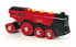 Фото #3 товара BRIO Mighty Red Action Locomotive - 3 yr(s) - AAA - Black - Red