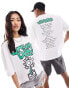 Фото #1 товара ASOS DESIGN unisex oversized license band t-shirt in white with Green Day album graphics