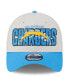 Фото #3 товара Men's Stone, Powder Blue Los Angeles Chargers 2023 NFL Draft 39THIRTY Flex Hat