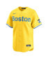 Фото #2 товара Nike Men's David Ortiz Gold Boston Red Sox City Connect Retired Player Jersey