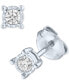 ფოტო #3 პროდუქტის 2-Pc. Set Lab Grown Diamond Stud Earrings (1/3 ct. t.w.) in Sterling Silver