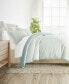 Dashed Stripe Printed 3-Pc. Duvet Cover Set, Full/Queen