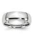 ფოტო #1 პროდუქტის Cobalt Polished Half Round Wedding Band Ring