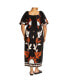 Фото #2 товара Plus Size Nala Print Maxi Dress