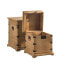 Set of Chests DKD Home Decor Metal Fir Fir wood Oriental 50 x 50 x 61 cm 48 x 48 x 61 cm 50 x 50 x 60 cm (2 Units) (1 Unit)