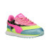 Фото #2 товара Puma Future Rider Vrqt Lace Up Infant Girls Blue Sneakers Casual Shoes 385085-0
