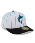 Men's White Miami Marlins 2024 Batting Practice Low Profile 59FIFTY Fitted Hat