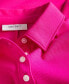 Фото #6 товара Women's Cap-Sleeve Essential Polo, Created for Macy's