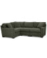 Фото #8 товара Radley Fabric 4-Pc. Sectional Sofa with Corner Piece, Created for Macy's