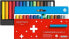 Фото #2 товара Цветные карандаши Caran d`Arche Swisscolor карандаши восковые акварельные, картонный короб, 15 шт.