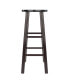 Element 2 Piece Wood Bar Stool Set