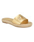 Фото #1 товара Women's Katica Cut-Out Logo Espadrille Slide Sandals