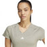 ფოტო #5 პროდუქტის ADIDAS Aeroready Train Essentials Minimal Branding V-Neck short sleeve T-shirt