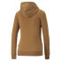 Фото #3 товара Puma Essentials Logo Pullover Hoodie Womens Brown Casual Outerwear 58678991