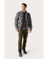 Фото #2 товара Expedition Sherpa Fleece Lined Men's Flannel Jacket