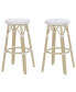 Livio 30" Patio Barstool, Set of 2