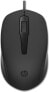 HP 150 Wired Mouse - Ambidextrous - Optical - USB Type-A - 1600 DPI - Black