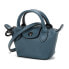 Фото #2 товара Сумка женская Longchamp Le Pliage Cuir 9 изысканная кожа багет / рюкзак Scandinavia Blue