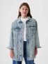 Kids Longline Icon Denim Jacket