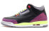 Jordan Air Jordan 3 Retro Black Atomic Red Volt 小丑 高帮 复古篮球鞋 GS 黑红灰 / Кроссовки Jordan Air Jordan 441140-039