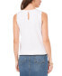 ფოტო #2 პროდუქტის Women's Keyhole-Back Ribbed Sleeveless Sweater