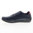 English Laundry Bradley EL2228L Mens Blue Leather Lifestyle Sneakers Shoes 12