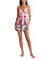 ფოტო #2 პროდუქტის Women's Zandra 2-Pc. Floral Short Pajamas Set