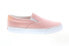 Фото #1 товара Lugz Bandit WBANDIC-658 Womens Pink Canvas Slip On Lifestyle Sneakers Shoes