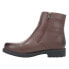 Propet Troy Round Toe Pull On Mens Brown Casual Boots MBA005LBR