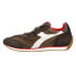 Фото #3 товара Кроссовки Diadora Equipe Suede Sw Lace Up для мужчин коричневого цвета