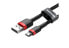 Фото #4 товара Baseus Cafule - 2 m - USB A - Micro-USB A - Black - Red