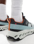 ON Cloudhorizon waterproof all day trainers in grey and mineral blue